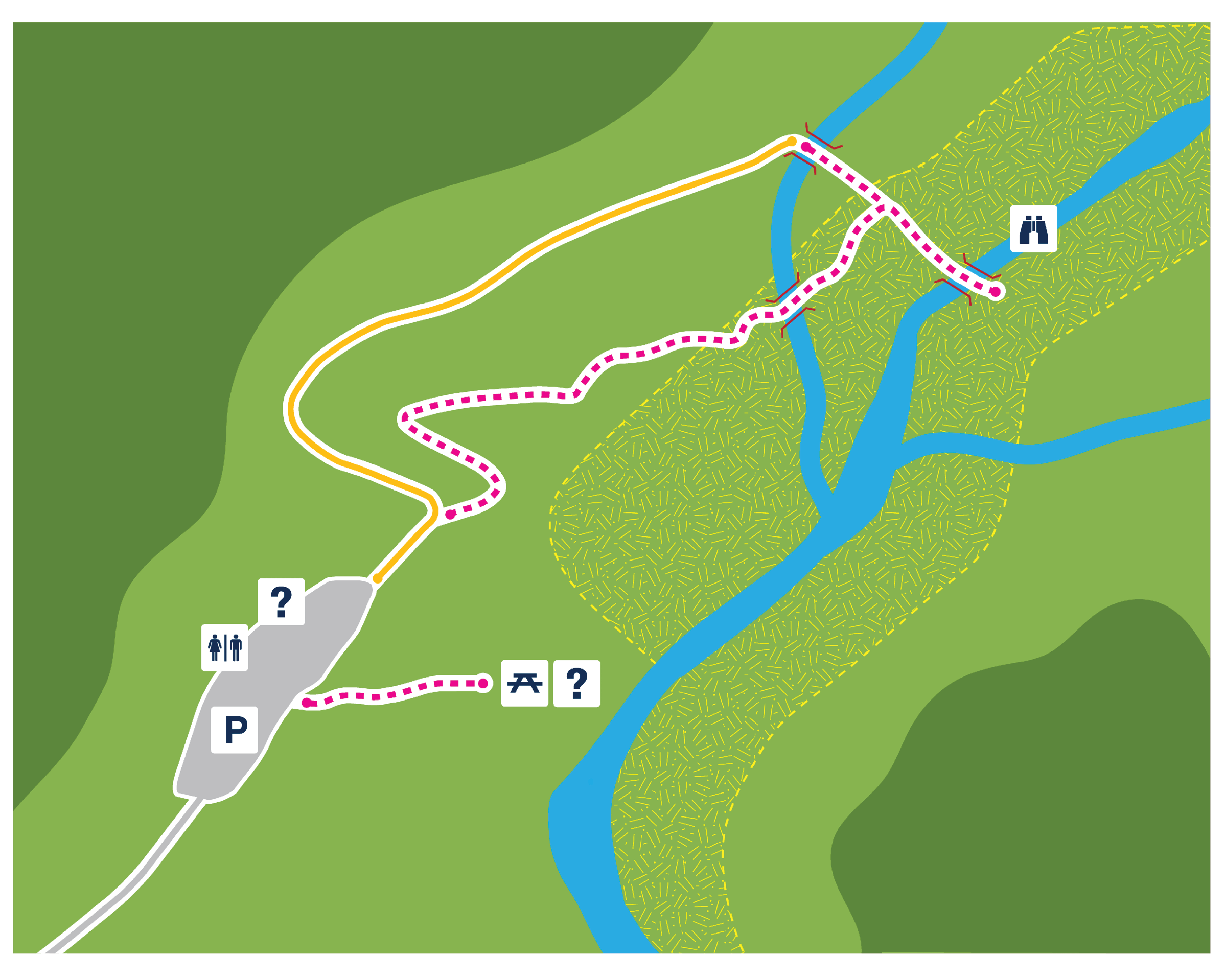 Cascade Falls Regional Park Map